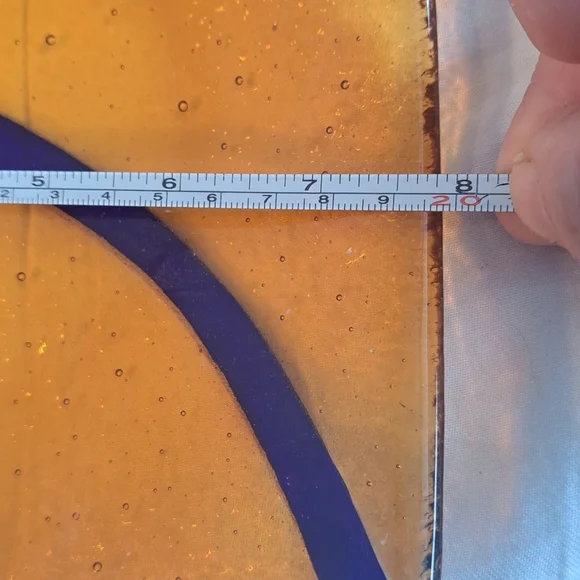 Murano Fused glass  with milfiore design - Picture 5 of 6